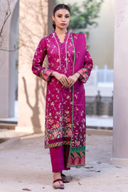 Zellbury Winter Vol-02 Unstitched Printed Karandi 3Pc Suit WUW24X30527