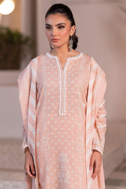 Zellbury Winter Unstitched Printed Khaddar 3Pc Suit WUW24X30529
