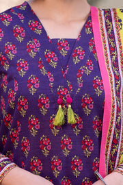 Zellbury Winter Vol-02 Unstitched Printed Khaddar 3Pc Suit WUW24X30561