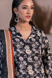 Zellbury Winter Vol-02 Unstitched Printed Khaddar 3Pc Suit WUW24X30563