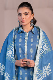 Zellbury Winter Vol-02 Unstitched Printed Khaddar 3Pc Suit WUW24X30567