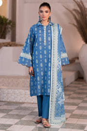 Zellbury Winter Vol-02 Unstitched Printed Khaddar 3Pc Suit WUW24X30567
