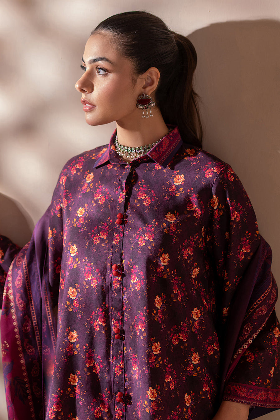 Zellbury Winter Vol-02 Unstitched Printed Viscose 3Pc Suit WUW24X30569