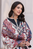 Zellbury Winter Vol-02 Unstitched Printed Khaddar 3Pc Suit WUW24X30571