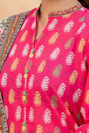 Zellbury Winter Vol-02 Unstitched Printed Khaddar 3Pc Suit WUW24X30572