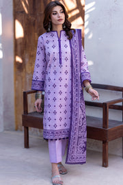 Zellbury Winter Vol-02 Unstitched Printed Karandi 3Pc Suit WUW24X30582