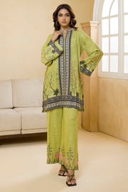 Zellbury Winter Vol-03 Unstitched Embroidered Linen 2Pc Suit WUW25E20092