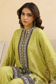 Zellbury Winter Vol-03 Unstitched Embroidered Linen 2Pc Suit WUW25E20092