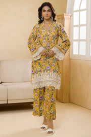 Zellbury Winter Vol-03 Unstitched Embroidered Linen 2Pc Suit WUW25E20093