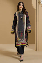 Zellbury Winter Vol-03 Unstitched Embroidered Linen 2Pc Suit WUW25E20094