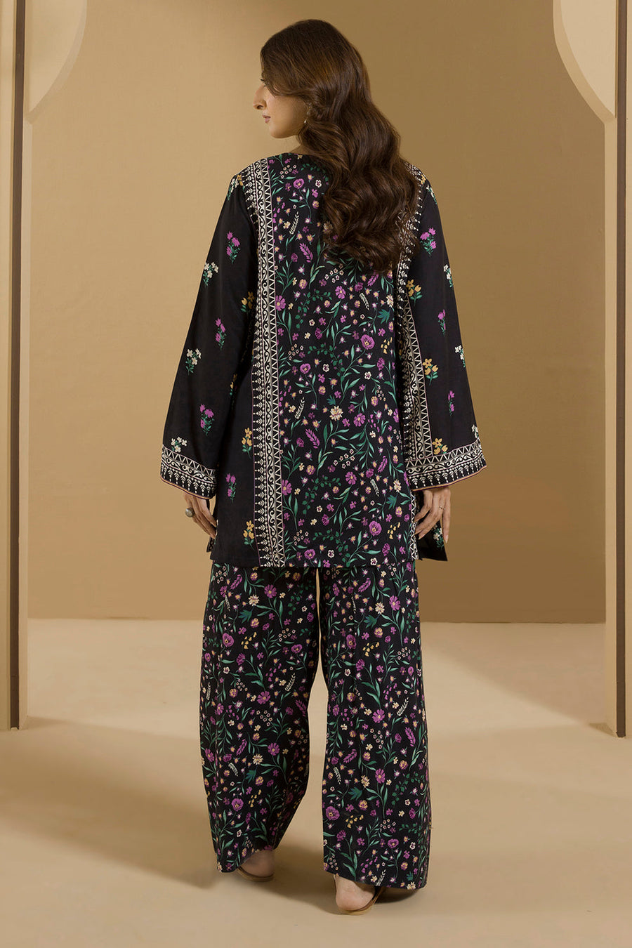 Zellbury Winter Vol-03 Unstitched Embroidered Linen 2Pc Suit WUW25E20095