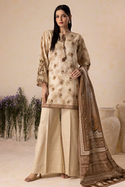 Zellbury Winter Vol-04 Embroidered Khaddar Unstitched 2Pc Suit WUW25E20128