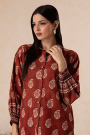 Zellbury Winter Vol-04 Embroidered Khaddar Unstitched 2Pc Suit WUW25E20131