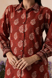 Zellbury Winter Vol-04 Embroidered Khaddar Unstitched 2Pc Suit WUW25E20131