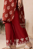 Zellbury Winter Vol-04 Embroidered Khaddar Unstitched 2Pc Suit WUW25E20131