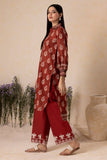Zellbury Winter Vol-04 Embroidered Khaddar Unstitched 2Pc Suit WUW25E20131