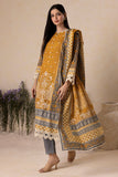 Zellbury Winter Vol-04 Embroidered Khaddar Unstitched 3Pc Suit WUW25E30158