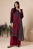 Zellbury Winter Vol-04 Embroidered Khaddar Unstitched 3Pc Suit WUW25E30159
