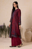 Zellbury Winter Vol-04 Embroidered Khaddar Unstitched 3Pc Suit WUW25E30159
