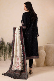 Zellbury Winter Vol-04 Embroidered Khaddar Unstitched 3Pc Suit WUW25E30166