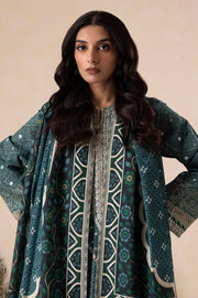 Zellbury Winter Vol-04 Embroidered Khaddar Unstitched 3Pc Suit WUW25E30167