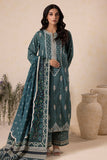 Zellbury Winter Vol-04 Embroidered Khaddar Unstitched 3Pc Suit WUW25E30167