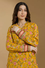 Zellbury Winter Vol-03 Unstitched Printed Linen 2Pc Suit WUW25X20085