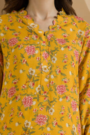 Zellbury Winter Vol-03 Unstitched Printed Linen 2Pc Suit WUW25X20085