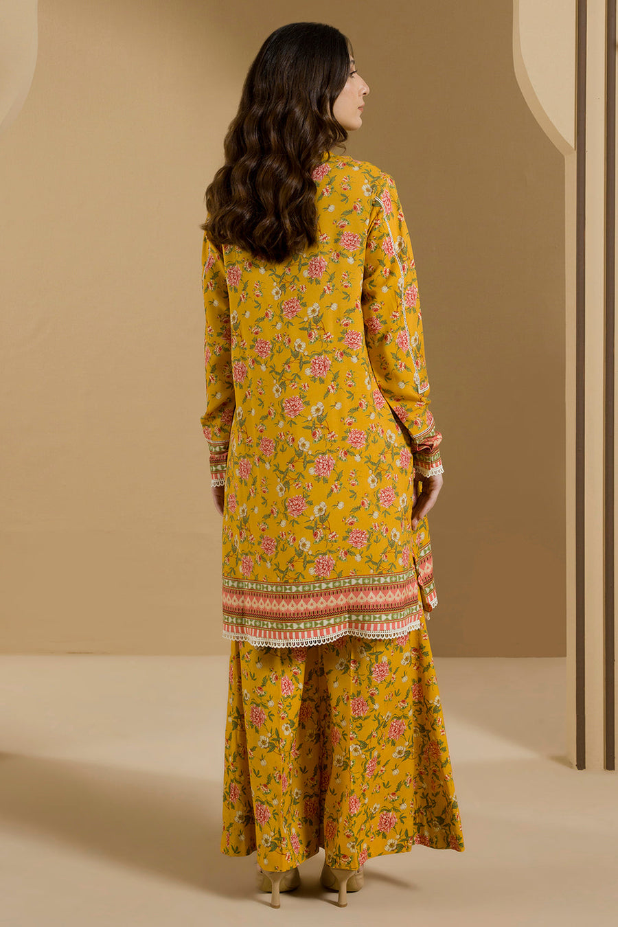 Zellbury Winter Vol-03 Unstitched Printed Linen 2Pc Suit WUW25X20085