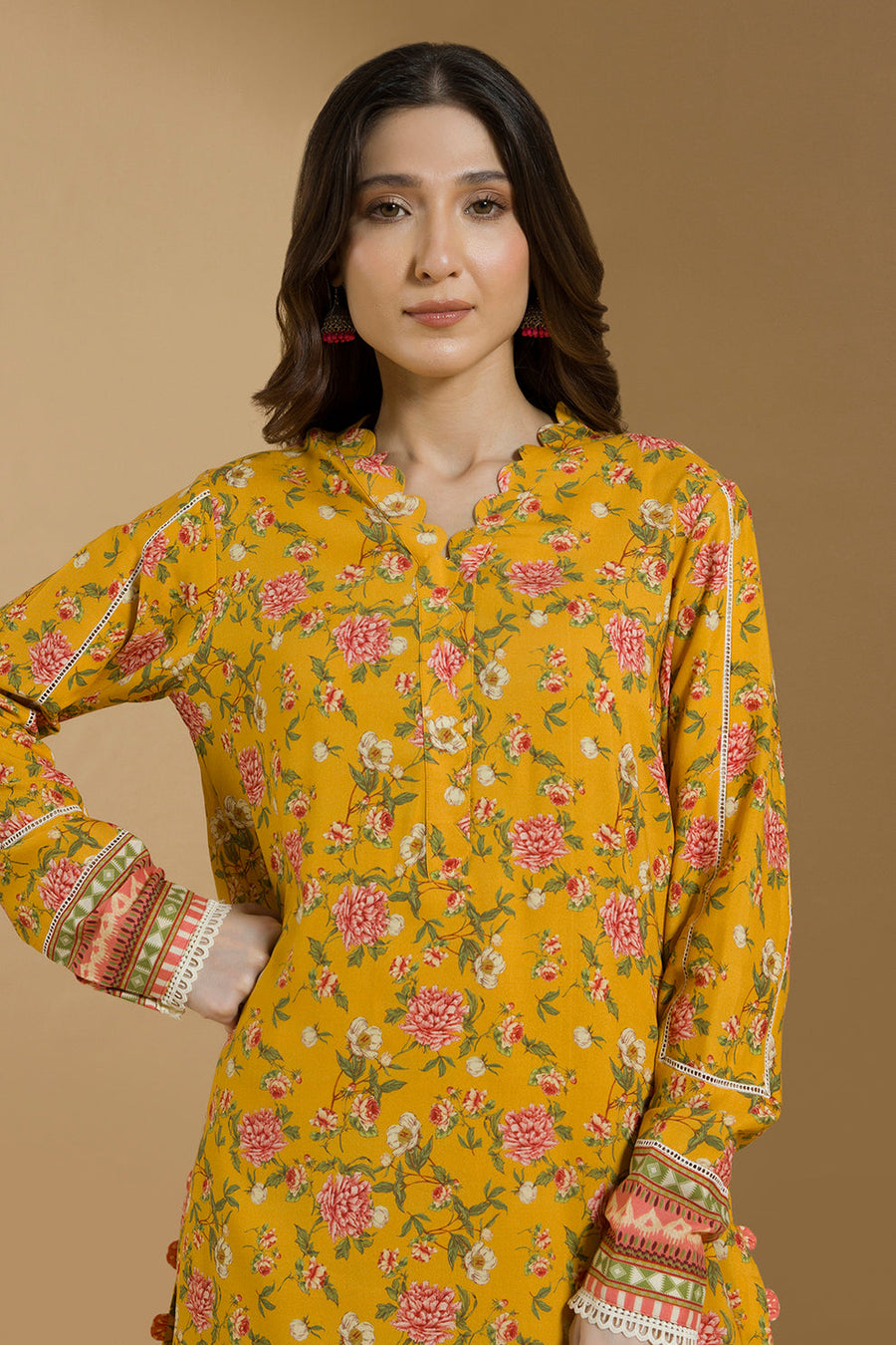 Zellbury Winter Vol-03 Unstitched Printed Linen 2Pc Suit WUW25X20085