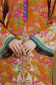 Zellbury Winter Vol-03 Unstitched Printed Linen 2Pc Suit WUW25X20087