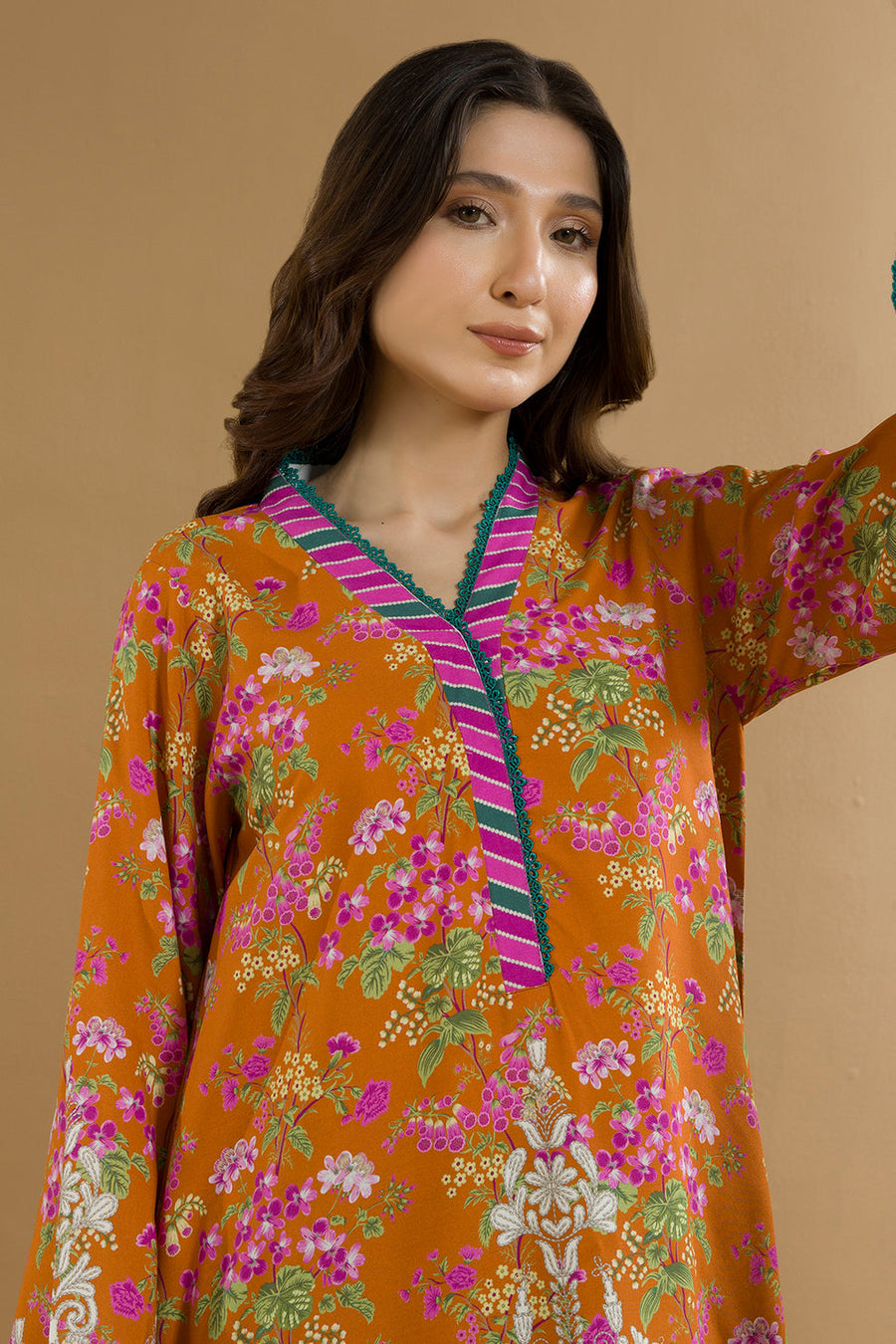 Zellbury Winter Vol-03 Unstitched Printed Linen 2Pc Suit WUW25X20087