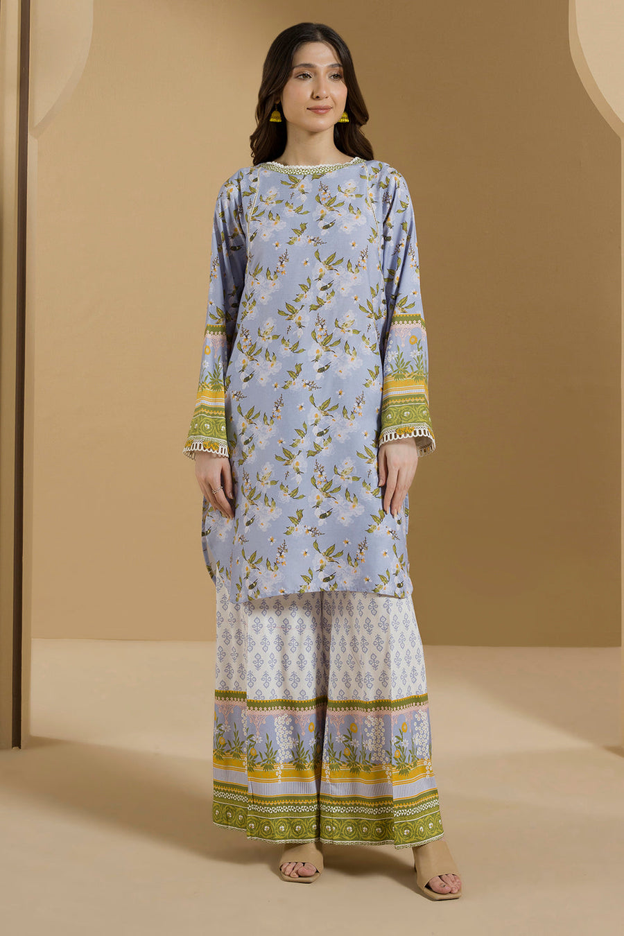 Zellbury Winter Vol-03 Unstitched Printed Linen 2Pc Suit WUW25X20088