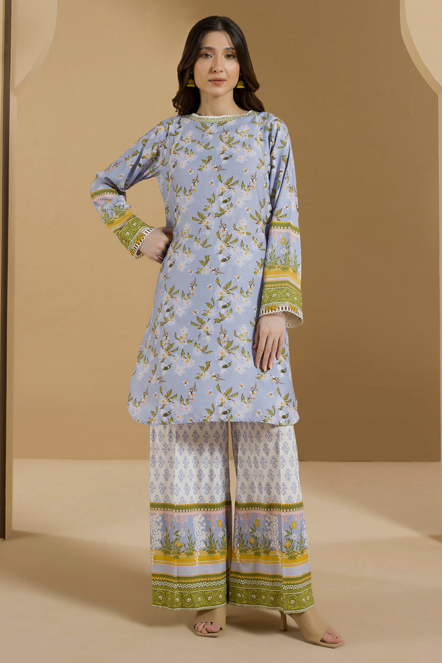 Zellbury Winter Vol-03 Unstitched Printed Linen 2Pc Suit WUW25X20088