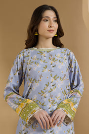 Zellbury Winter Vol-03 Unstitched Printed Linen 2Pc Suit WUW25X20088