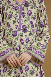 Zellbury Winter Vol-03 Unstitched Printed Linen 2Pc Suit WUW25X20089