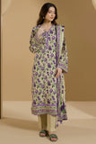 Zellbury Winter Vol-03 Unstitched Printed Linen 2Pc Suit WUW25X20089