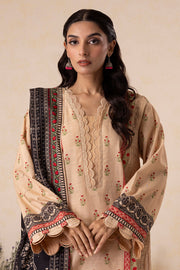Zellbury Winter Vol-04 Printed Khaddar Unstitched 2Pc Suit WUW25X20117