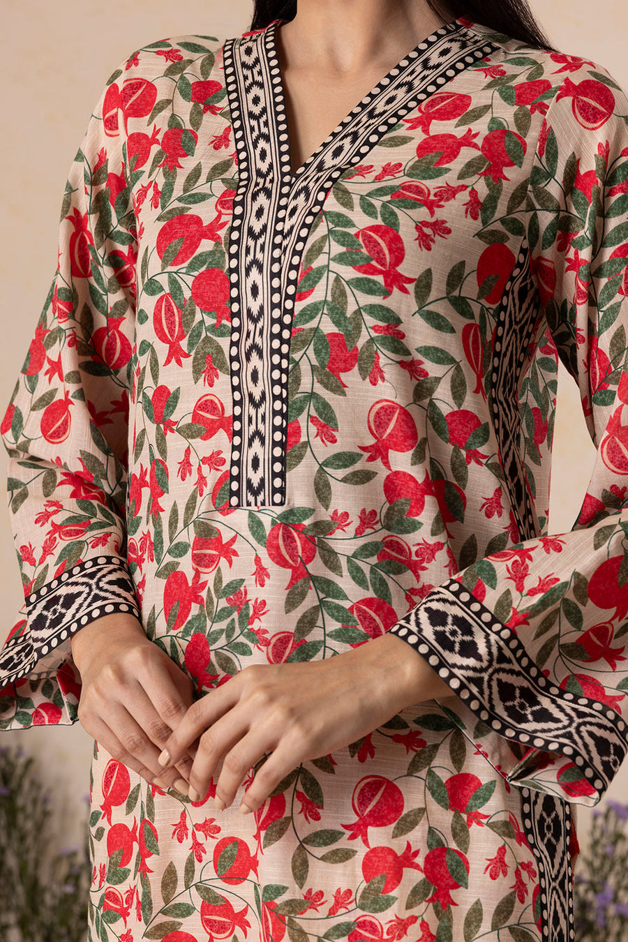 Zellbury Winter Vol-04 Printed Khaddar Unstitched 2Pc Suit WUW25X20123