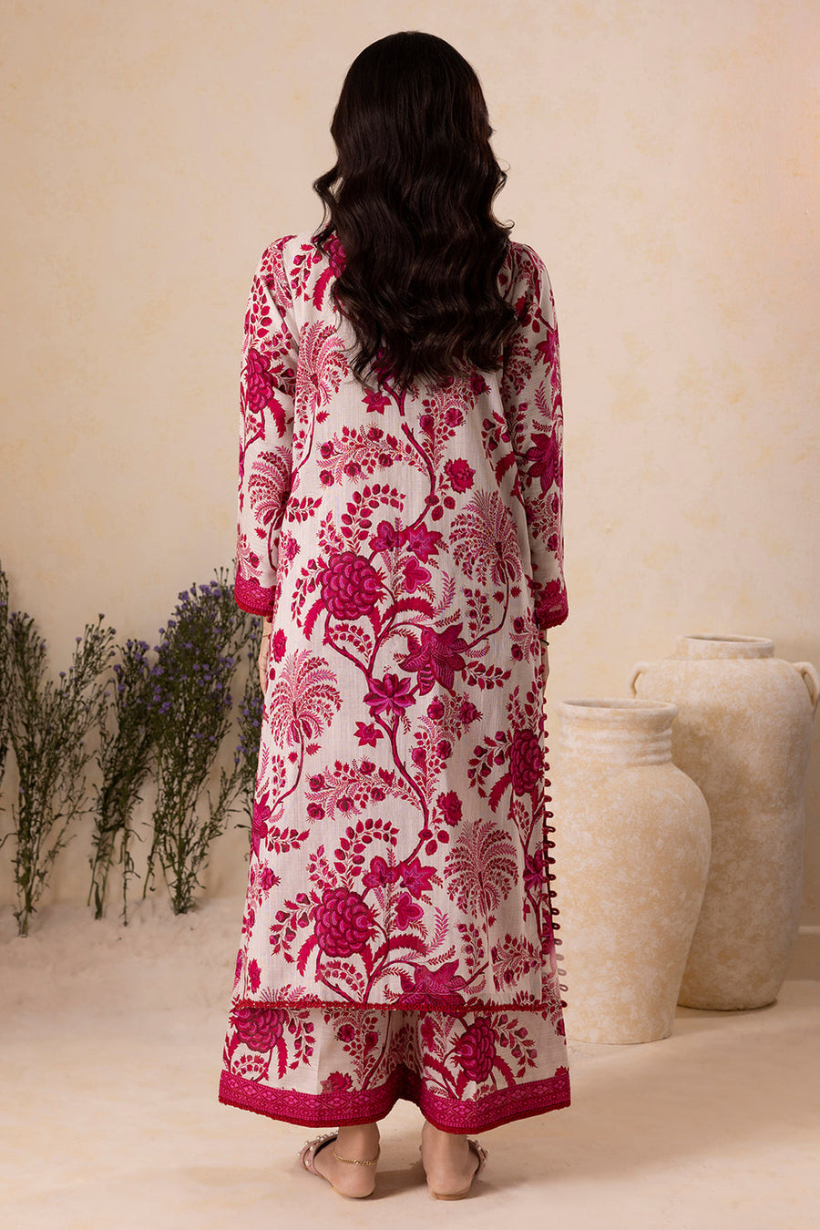 Zellbury Winter Vol-04 Printed Khaddar Unstitched 2Pc Suit WUW25X20124