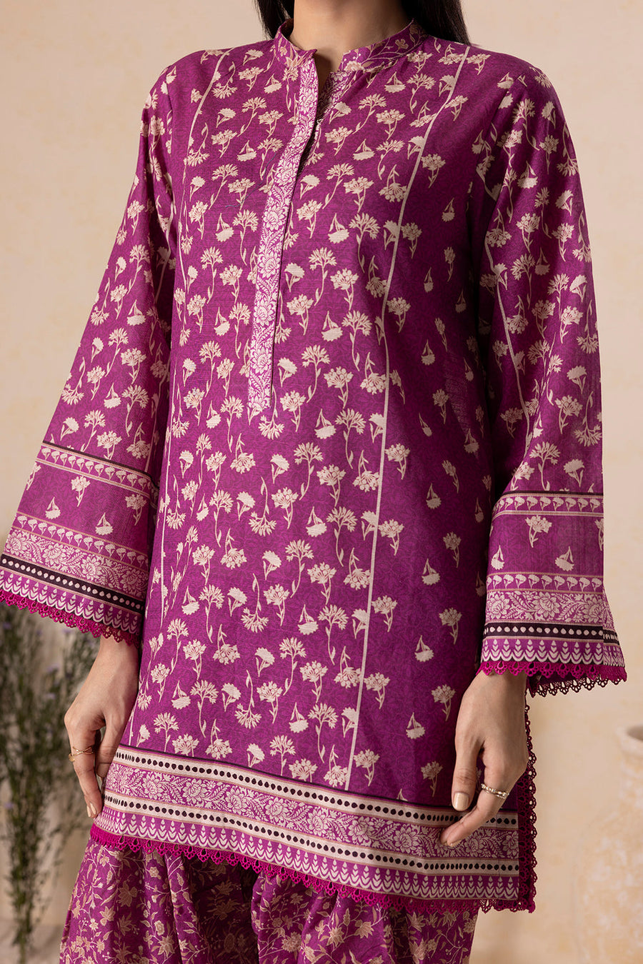 Zellbury Winter Vol-04 Printed Khaddar Unstitched 2Pc Suit WUW25X20126