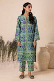 Zellbury Winter Vol-04 Printed Khaddar Unstitched 2Pc Suit WUW25X20127