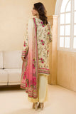 Zellbury Winter Vol-03 Unstitched Printed Linen 3Pc Suit WUW25X30098