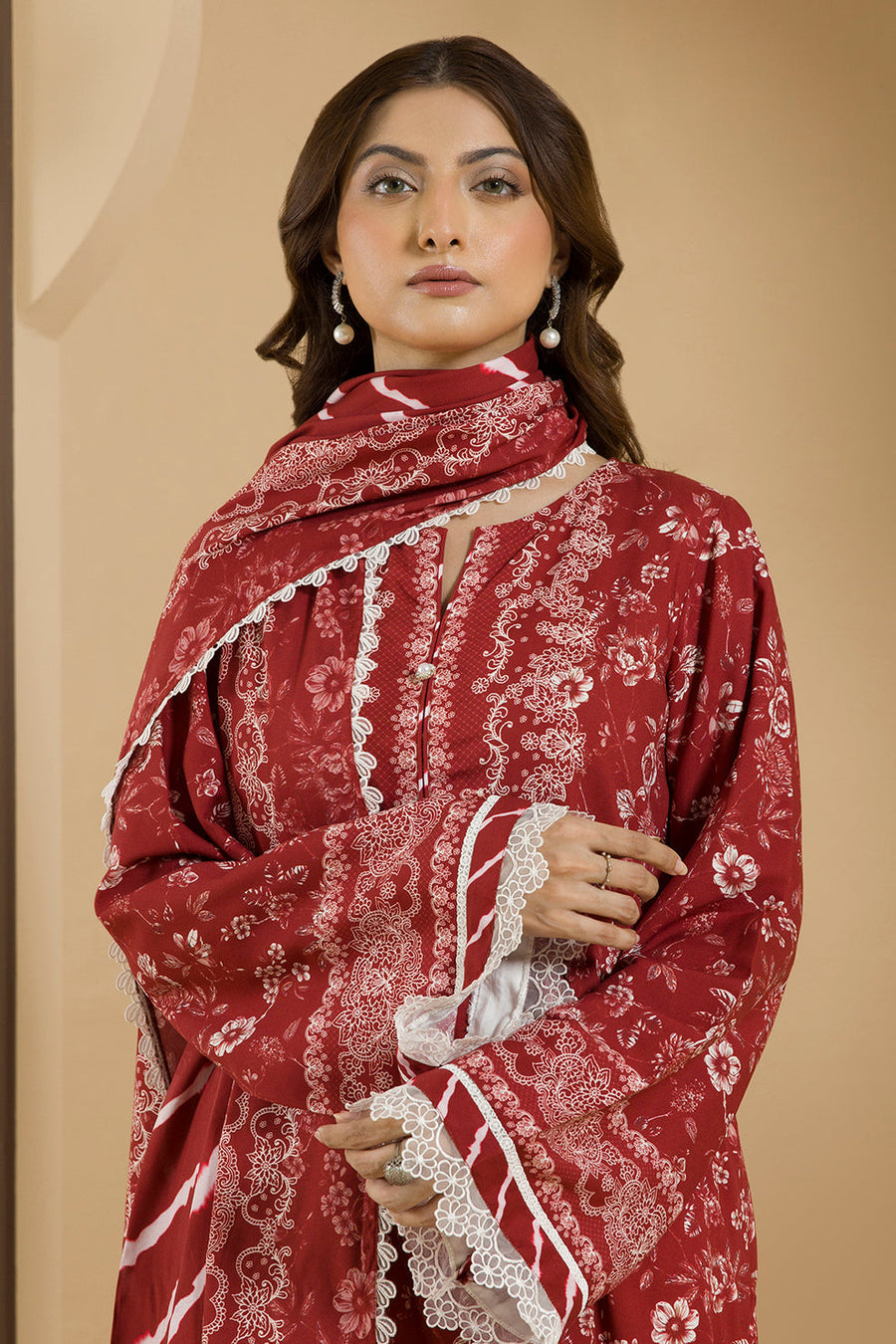 Zellbury Winter Vol-05 Unstitched Printed Linen 3Pc Suit WUW25X30102