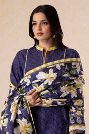 Zellbury Winter Vol-05 Unstitched Printed Khaddar 3Pc Suit WUW25X30134