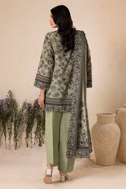 Zellbury Winter Vol-05 Unstitched Printed Khaddar 3Pc Suit WUW25X30135