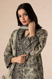 Zellbury Winter Vol-05 Unstitched Printed Khaddar 3Pc Suit WUW25X30135