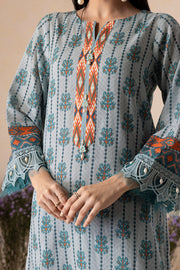 Zellbury Winter Vol-05 Unstitched Printed Khaddar 3Pc Suit WUW25X30136