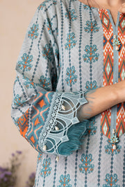 Zellbury Winter Vol-05 Unstitched Printed Khaddar 3Pc Suit WUW25X30136