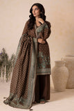 Zellbury Winter Vol-05 Unstitched Printed Khaddar 3Pc Suit WUW25X30138